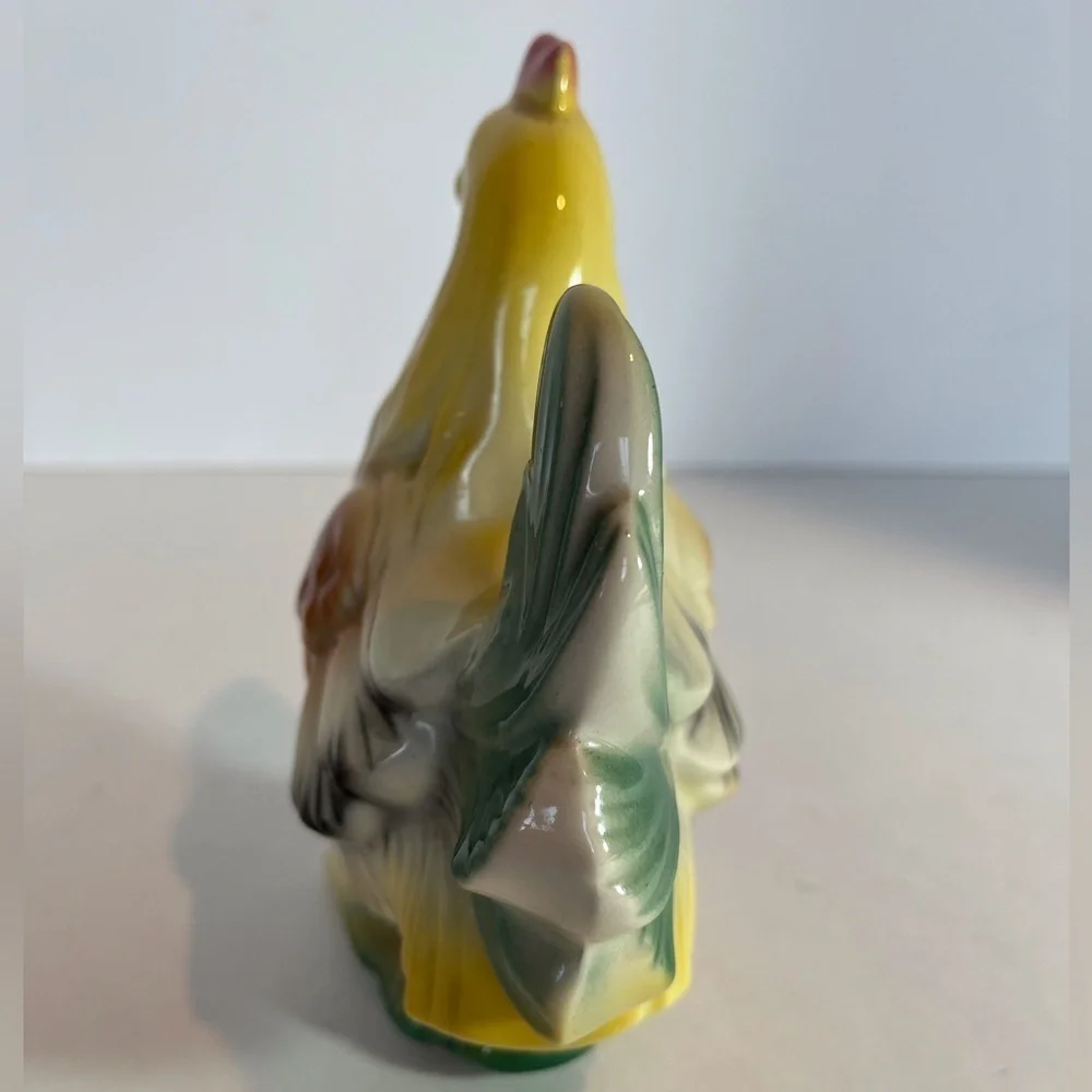 Ceramic Rooster Figurine (Vintage, 1950s)
